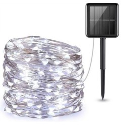 Studené biele led diódy solárne 200ks